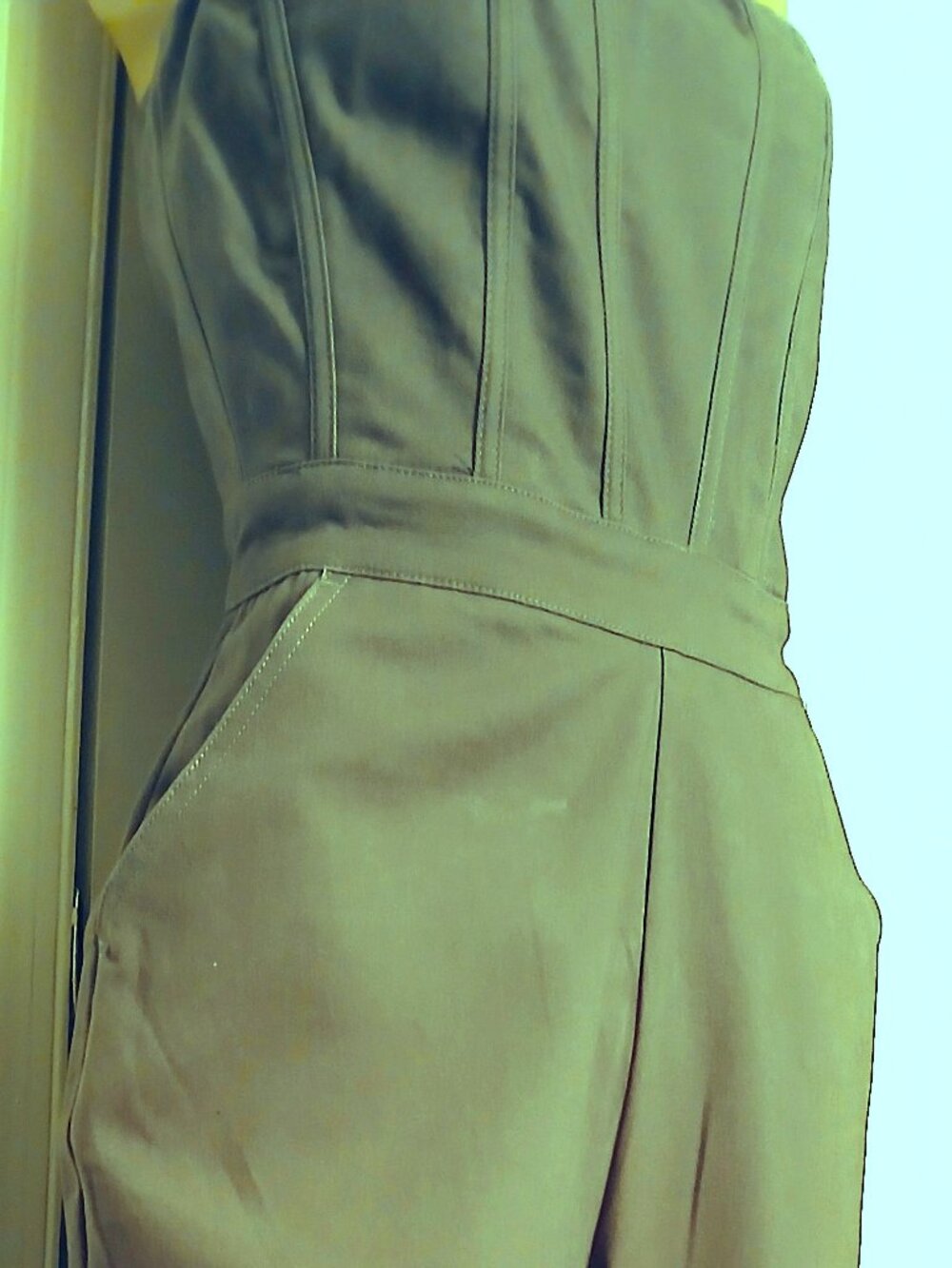 AG Sleeveless Jumpsuit with Back Zipper